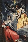 El Greco The Annunciation oil painting on canvas
